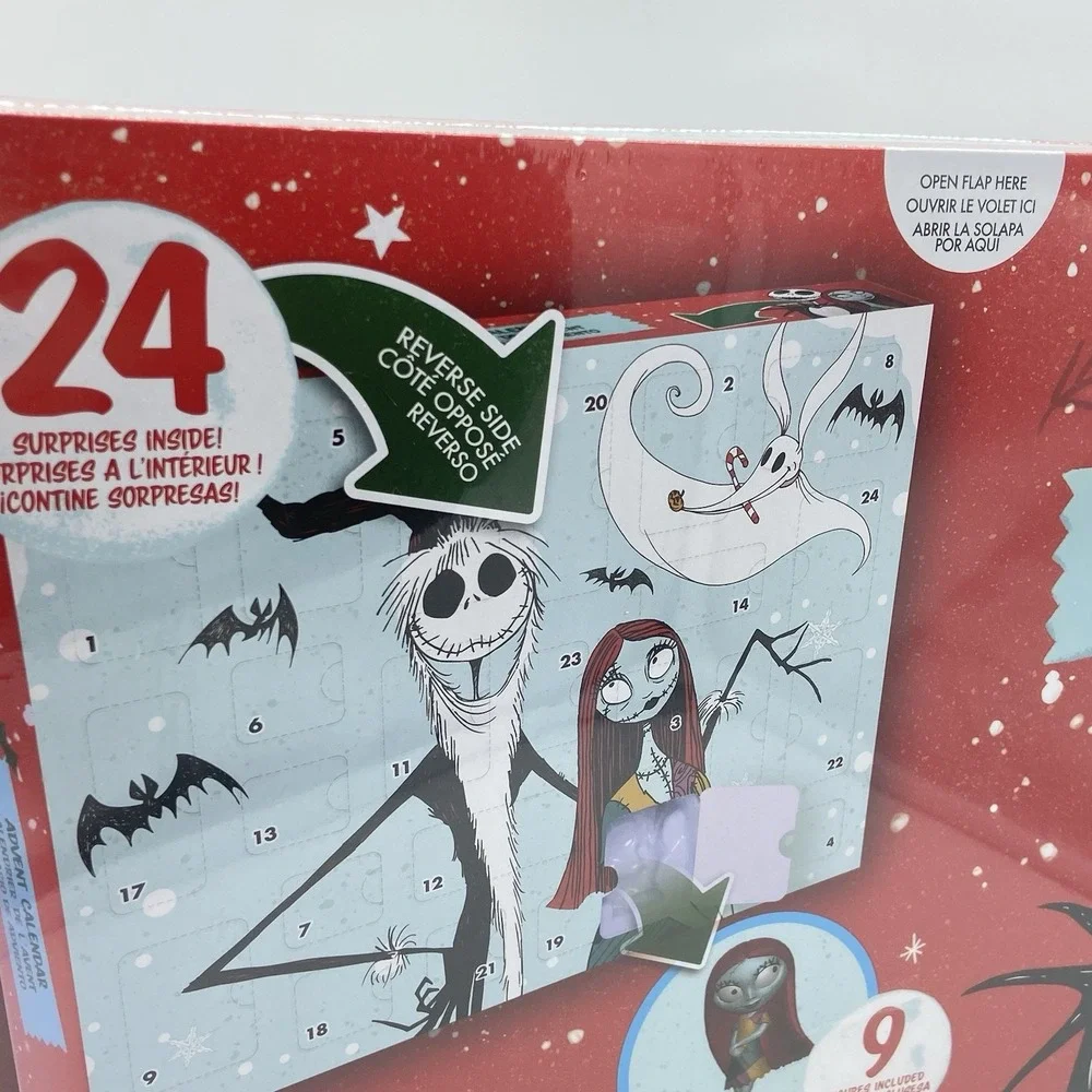 Disney The Nightmare Before Christmas Advent‎ Calendar 24 Days Gift New In Box